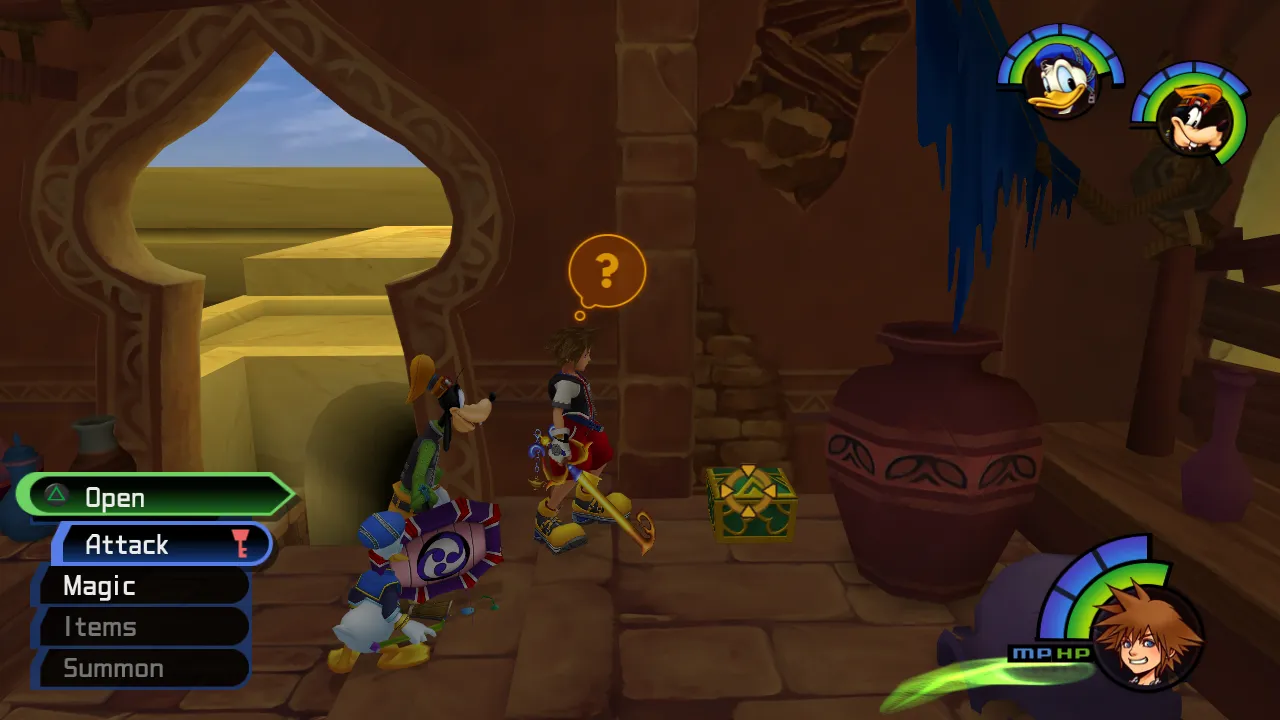 Agrabah Aladdin's House Plaza Entrance Chest